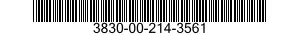 3830-00-214-3561 PACKING,PREFORMED 3830002143561 002143561