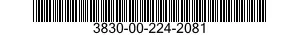3830-00-224-2081  3830002242081 002242081
