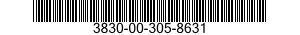 3830-00-305-8631  3830003058631 003058631