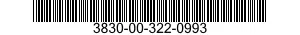 3830-00-322-0993  3830003220993 003220993