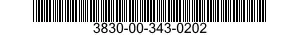 3830-00-343-0202 LINING,FRICTION 3830003430202 003430202