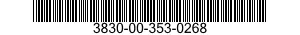 3830-00-353-0268  3830003530268 003530268