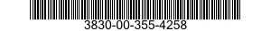 3830-00-355-4258  3830003554258 003554258
