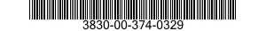 3830-00-374-0329  3830003740329 003740329