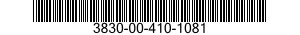 3830-00-410-1081  3830004101081 004101081