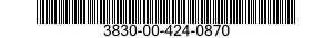3830-00-424-0870 COLLAR,SHAFT 3830004240870 004240870