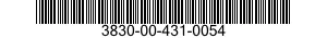 3830-00-431-0054  3830004310054 004310054