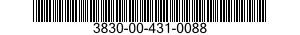 3830-00-431-0088  3830004310088 004310088