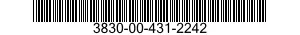 3830-00-431-2242  3830004312242 004312242