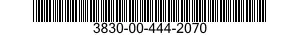 3830-00-444-2070  3830004442070 004442070