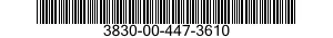 3830-00-447-3610  3830004473610 004473610