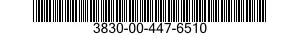 3830-00-447-6510  3830004476510 004476510