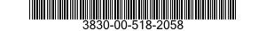 3830-00-518-2058  3830005182058 005182058