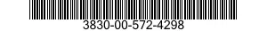 3830-00-572-4298  3830005724298 005724298