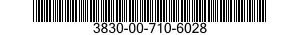 3830-00-710-6028  3830007106028 007106028