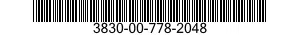 3830-00-778-2048  3830007782048 007782048