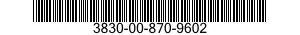 3830-00-870-9602  3830008709602 008709602