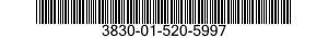 3830-01-520-5997 TOOTH,SURFACE RIPPING 3830015205997 015205997
