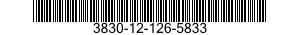 3830-12-126-5833  3830121265833 121265833