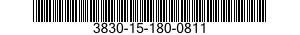 3830-15-180-0811 SNOWPLOW,TRUCK MOUNTING 3830151800811 151800811