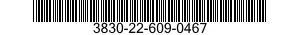 3830-22-609-0467 COUPLING,TRAILER 3830226090467 226090467