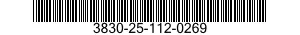 3830-25-112-0269  3830251120269 251120269