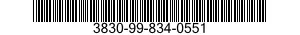 3830-99-834-0551  3830998340551 998340551