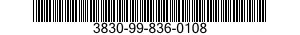 3830-99-836-0108  3830998360108 998360108
