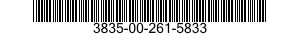 3835-00-261-5833  3835002615833 002615833