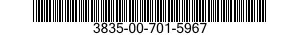 3835-00-701-5967  3835007015967 007015967