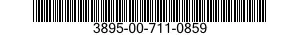 3895-00-711-0859  3895007110859 007110859