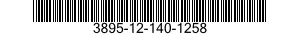 3895-12-140-1258  3895121401258 121401258