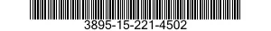 3895-15-221-4502 MAZZABECCO 3895152214502 152214502