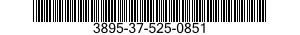 3895-37-525-0851 ROLLER,MOTORIZED 3895375250851 375250851