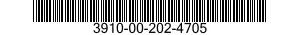 3910-00-202-4705  3910002024705 002024705