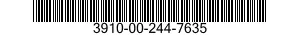 3910-00-244-7635  3910002447635 002447635