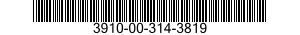 3910-00-314-3819  3910003143819 003143819