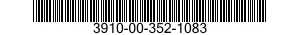 3910-00-352-1083  3910003521083 003521083