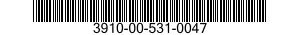 3910-00-531-0047  3910005310047 005310047