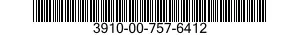 3910-00-757-6412  3910007576412 007576412