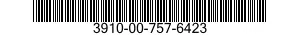 3910-00-757-6423  3910007576423 007576423