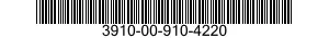 3910-00-910-4220  3910009104220 009104220