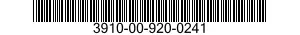 3910-00-920-0241  3910009200241 009200241
