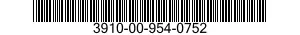 3910-00-954-0752  3910009540752 009540752