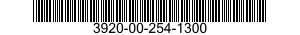 3920-00-254-1300  3920002541300 002541300