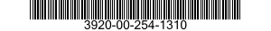 3920-00-254-1310  3920002541310 002541310