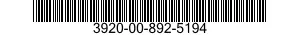 3920-00-892-5194  3920008925194 008925194