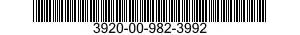 3920-00-982-3992  3920009823992 009823992
