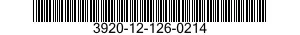 3920-12-126-0214  3920121260214 121260214
