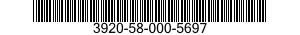 3920-58-000-5697 SLED,FLAT BED 3920580005697 580005697